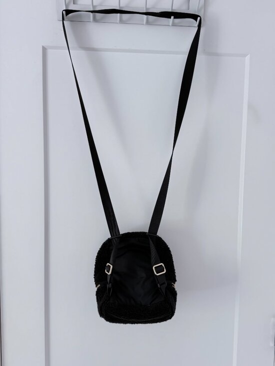 Lululemon Athletica City Adventurer Backpack Micro *Fleece BLK/GOLD ONE SIZE